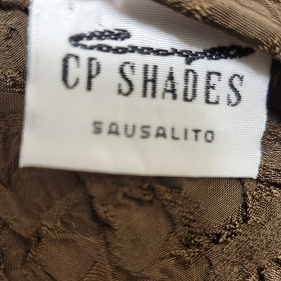 CP Shades Sausalito Brown Crinkle Tank Medium - Picture 3 of 3